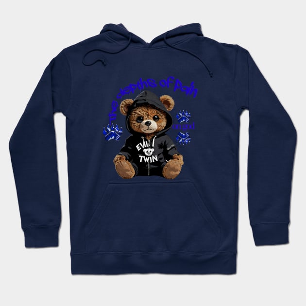 Evil Twin - Bad Bear Hoodie by Angelic Gangster